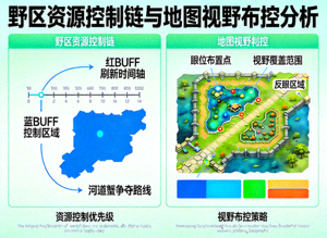 野区资源控制链与地图视野布控分析配图
